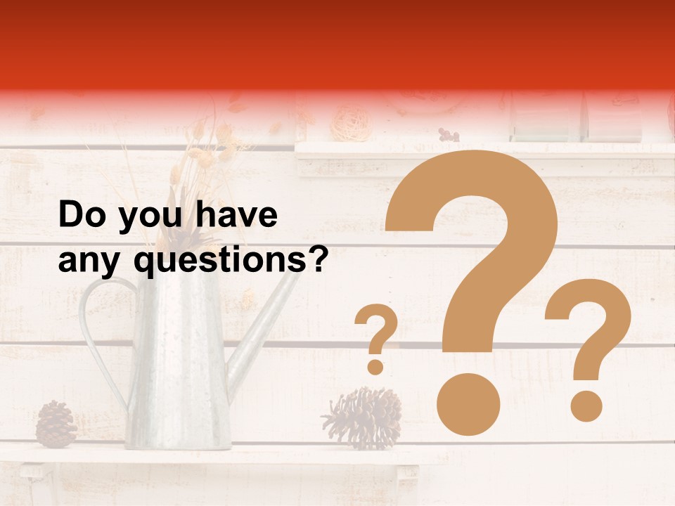 Bright Color Vase PowerPoint Template