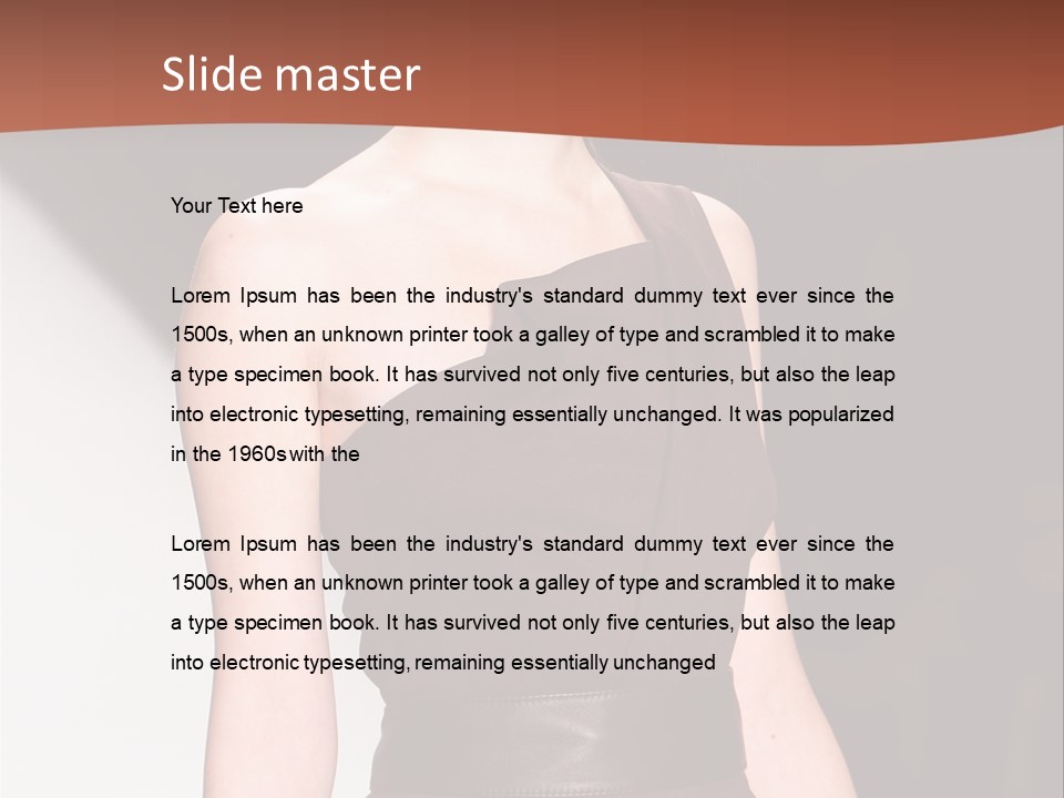 Model New York City Lincoln Center PowerPoint Template