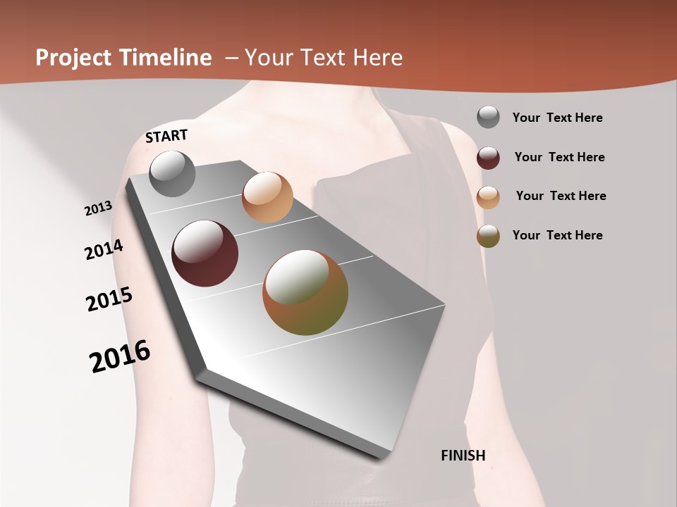 Model New York City Lincoln Center PowerPoint Template