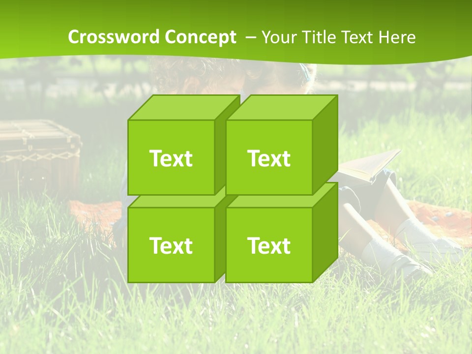 Two Basket Picnic PowerPoint Template