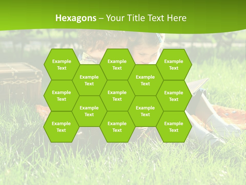 Two Basket Picnic PowerPoint Template