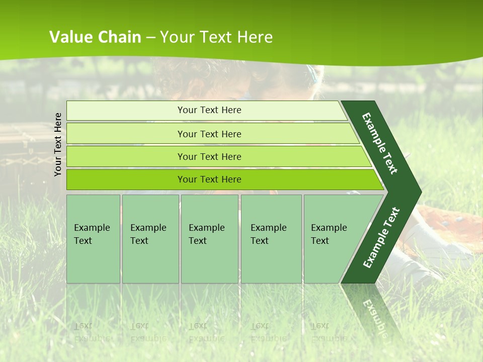 Two Basket Picnic PowerPoint Template