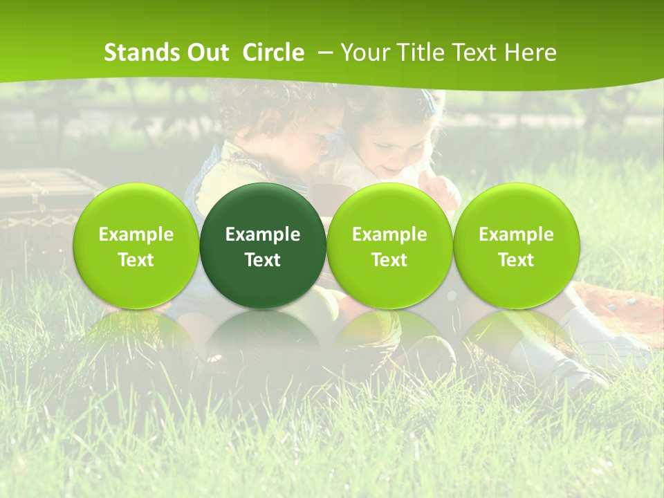 Two Basket Picnic PowerPoint Template