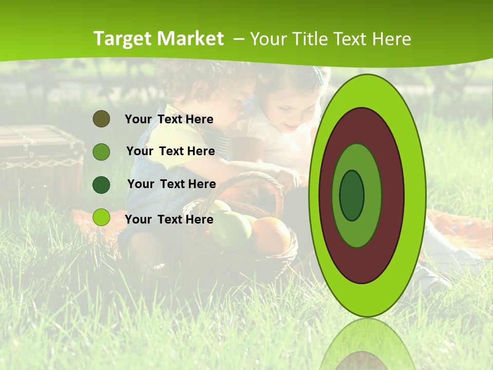 Two Basket Picnic PowerPoint Template