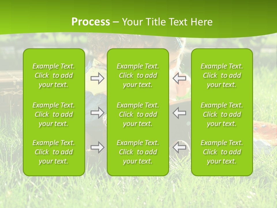 Two Basket Picnic PowerPoint Template