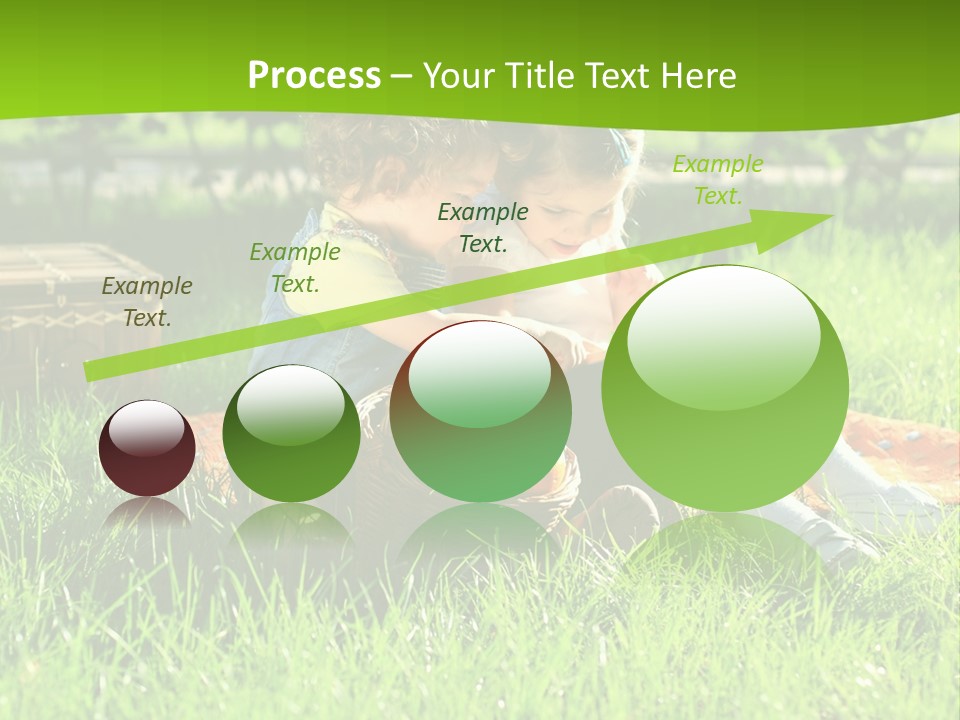 Two Basket Picnic PowerPoint Template