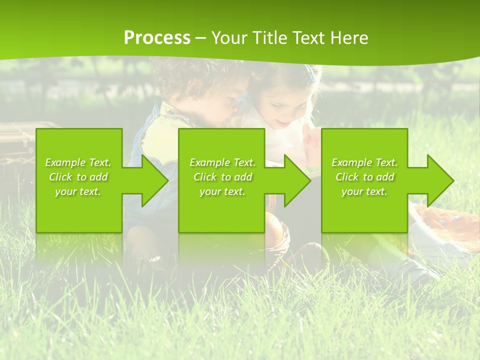 Two Basket Picnic PowerPoint Template
