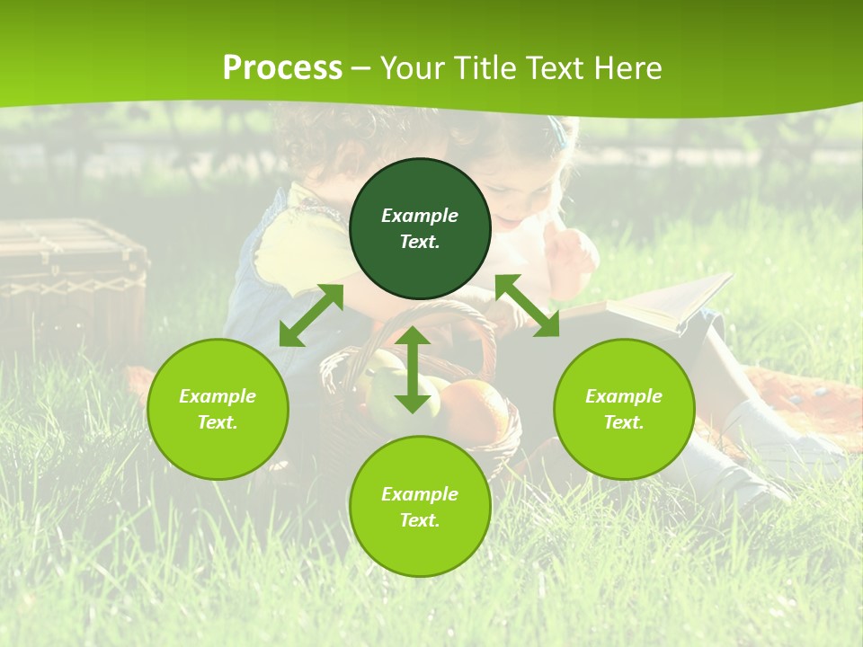 Two Basket Picnic PowerPoint Template