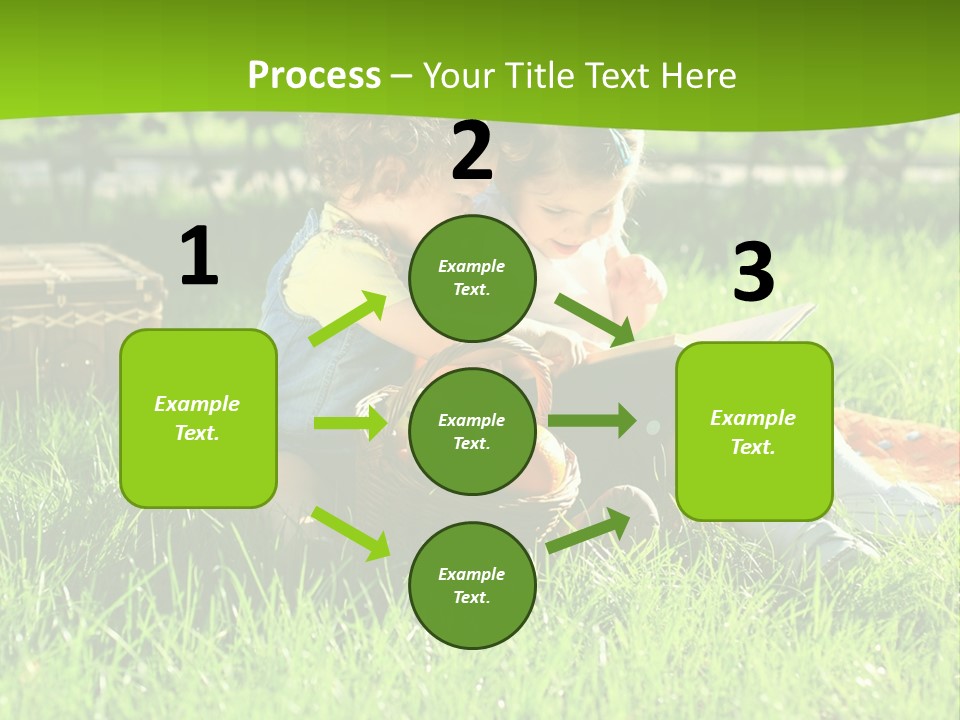 Two Basket Picnic PowerPoint Template