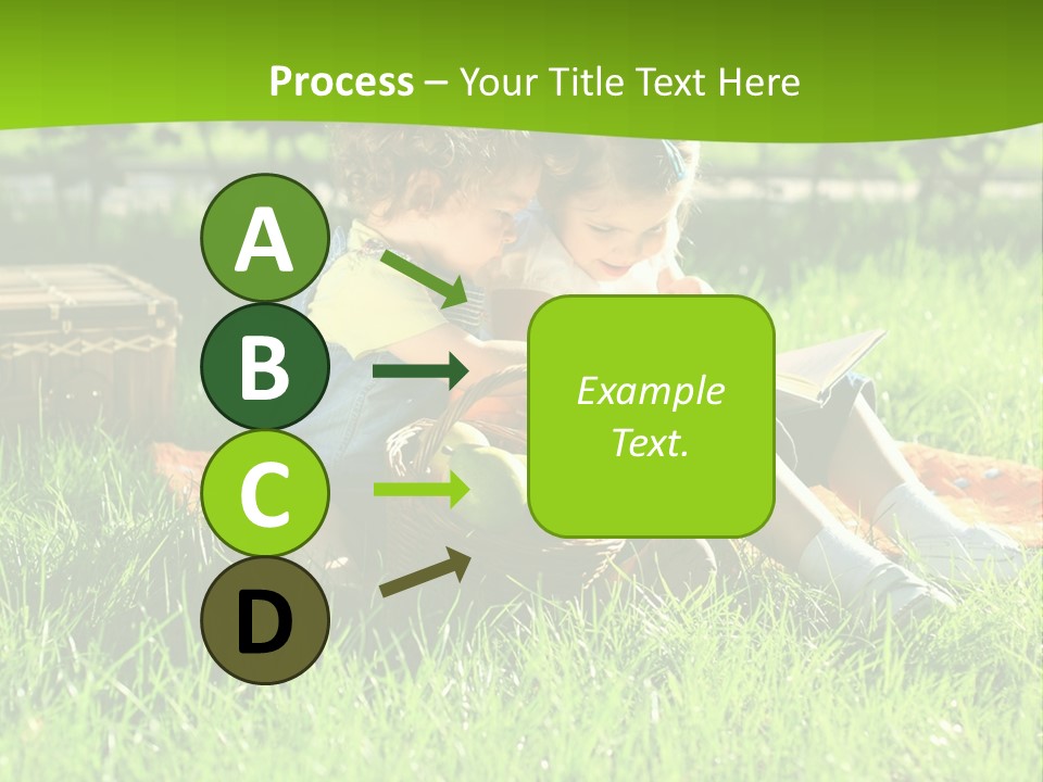 Two Basket Picnic PowerPoint Template