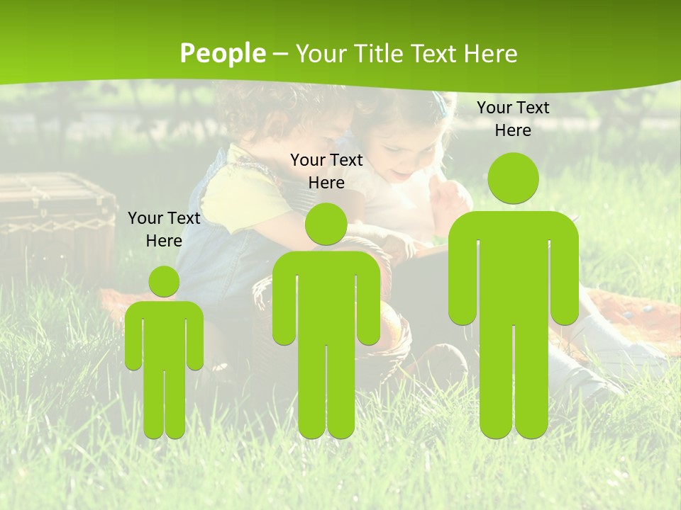 Two Basket Picnic PowerPoint Template