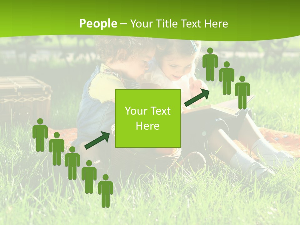 Two Basket Picnic PowerPoint Template