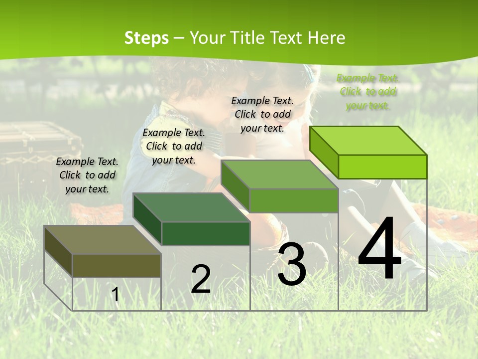 Two Basket Picnic PowerPoint Template