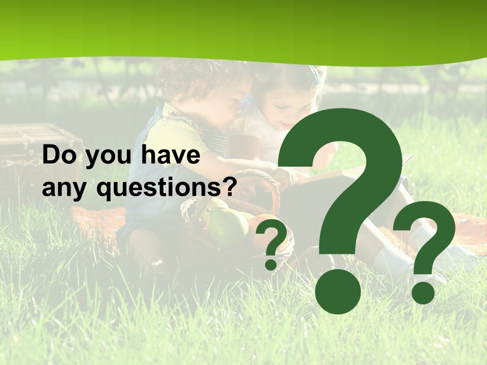 Two Basket Picnic PowerPoint Template