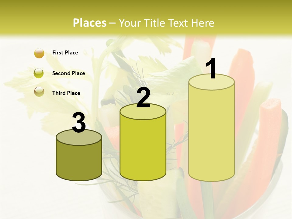 Eating White Radish PowerPoint Template