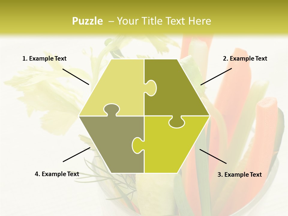 Eating White Radish PowerPoint Template