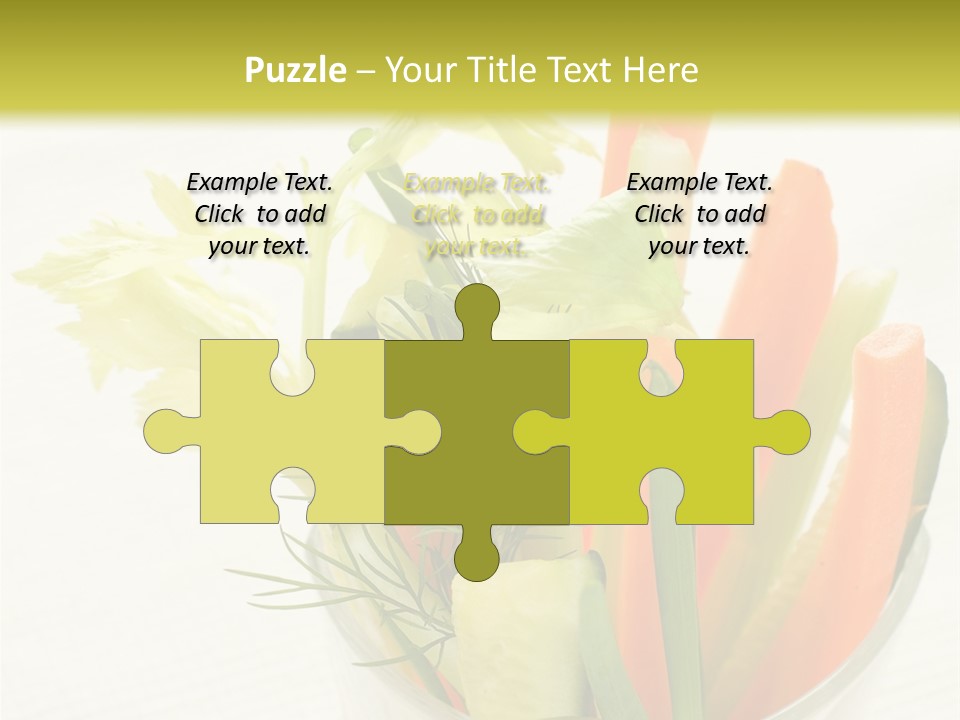 Eating White Radish PowerPoint Template