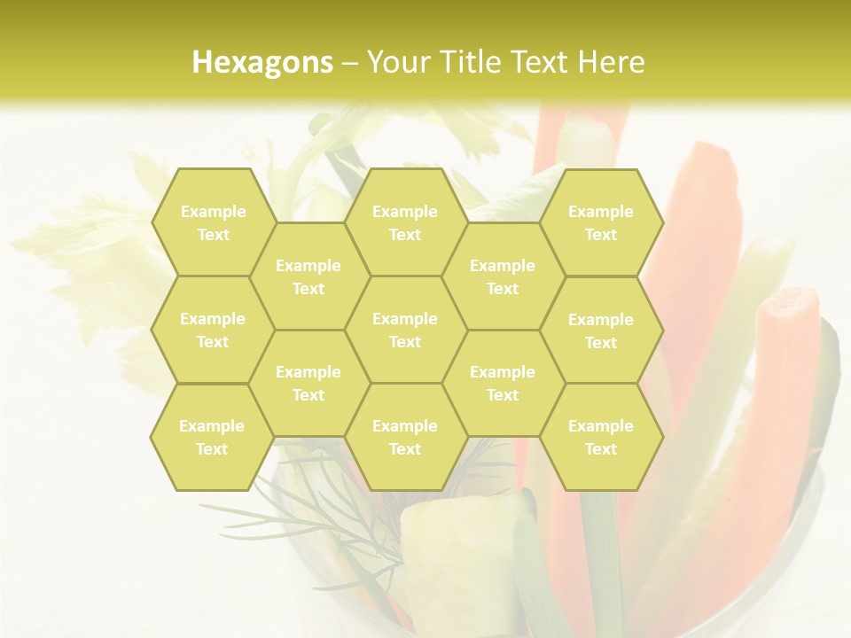 Eating White Radish PowerPoint Template