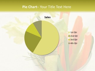 Eating White Radish PowerPoint Template