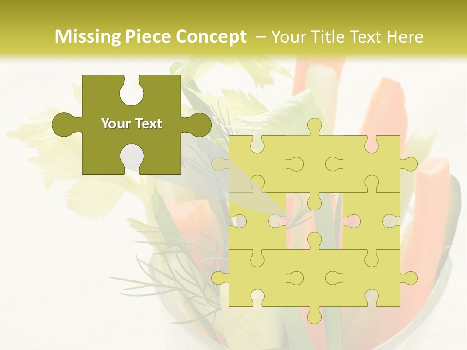 Eating White Radish PowerPoint Template