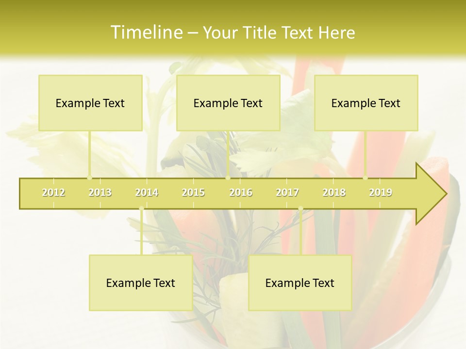 Eating White Radish PowerPoint Template