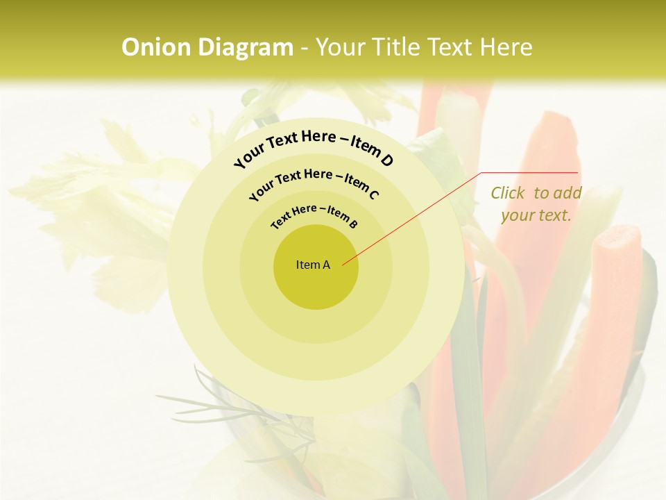 Eating White Radish PowerPoint Template