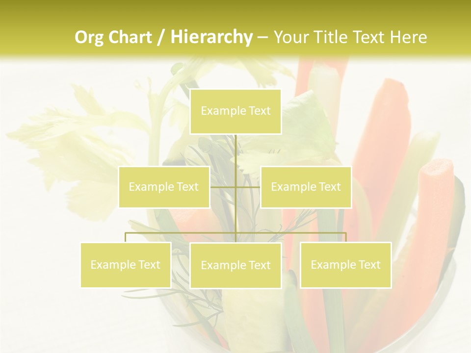 Eating White Radish PowerPoint Template