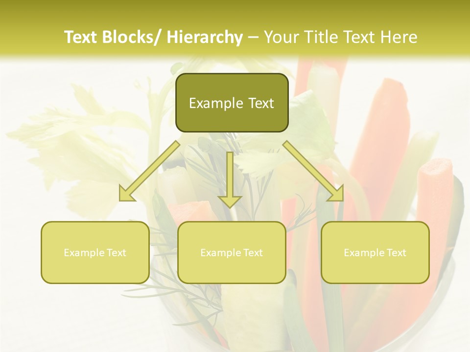 Eating White Radish PowerPoint Template