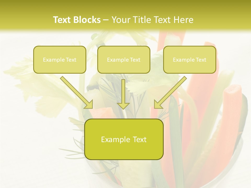 Eating White Radish PowerPoint Template