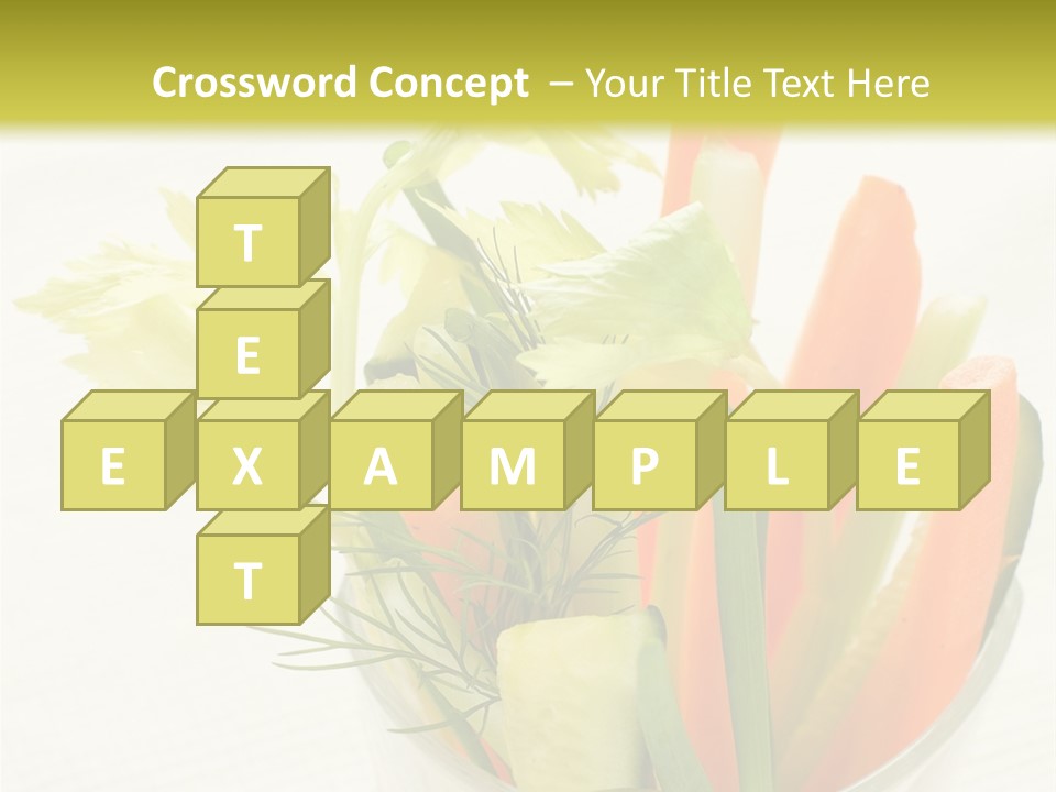 Eating White Radish PowerPoint Template