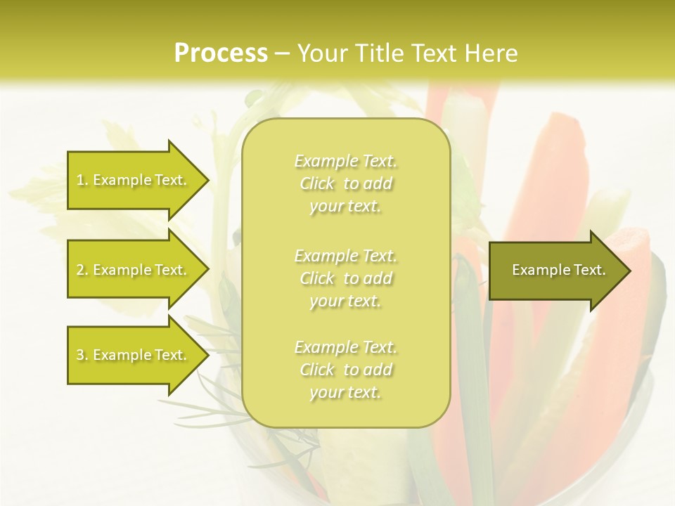 Eating White Radish PowerPoint Template