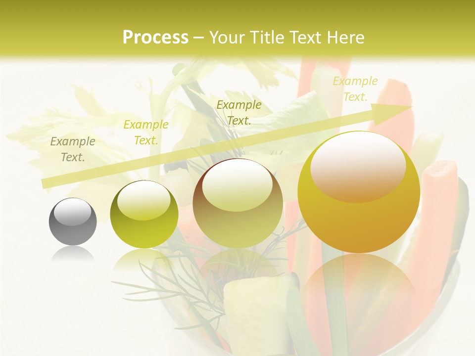 Eating White Radish PowerPoint Template