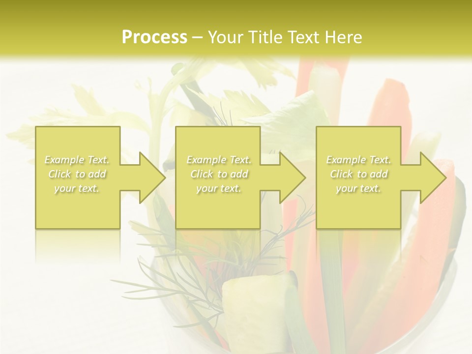 Eating White Radish PowerPoint Template