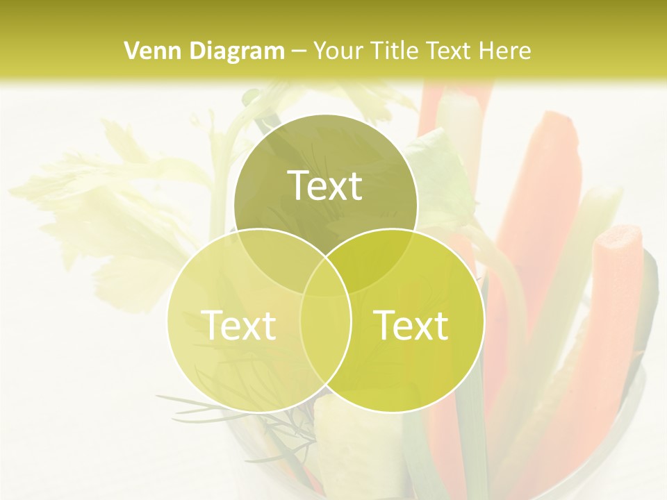 Eating White Radish PowerPoint Template