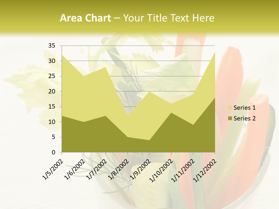 Eating White Radish PowerPoint Template