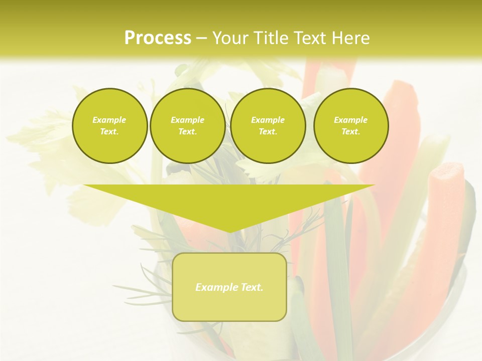 Eating White Radish PowerPoint Template