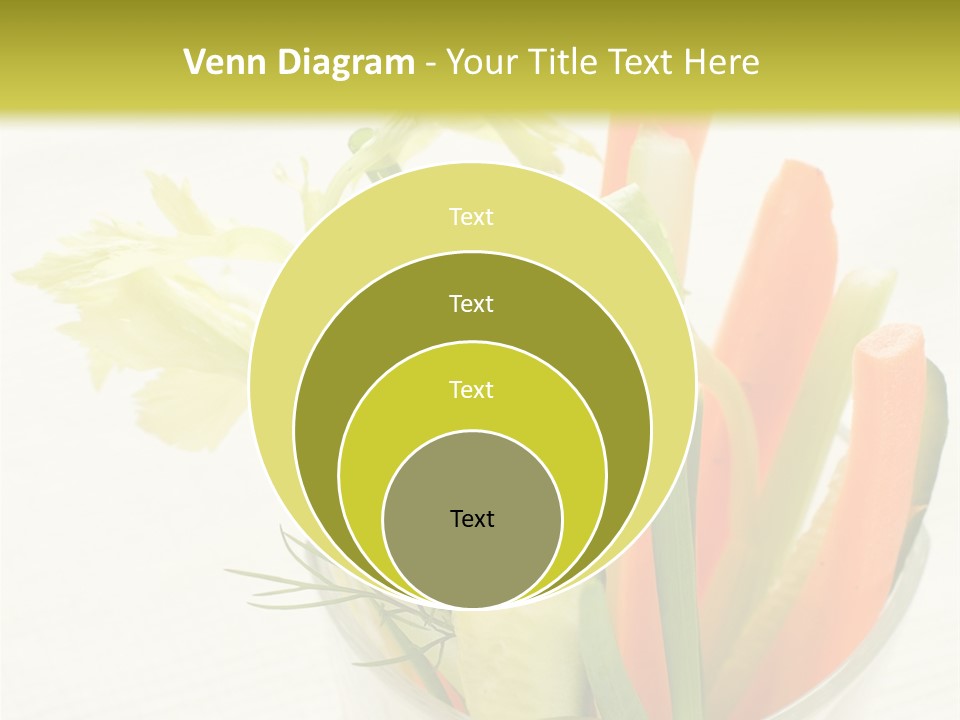 Eating White Radish PowerPoint Template