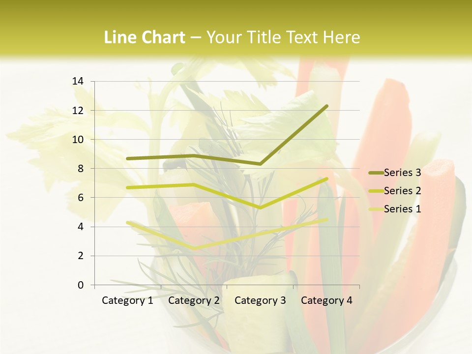 Eating White Radish PowerPoint Template