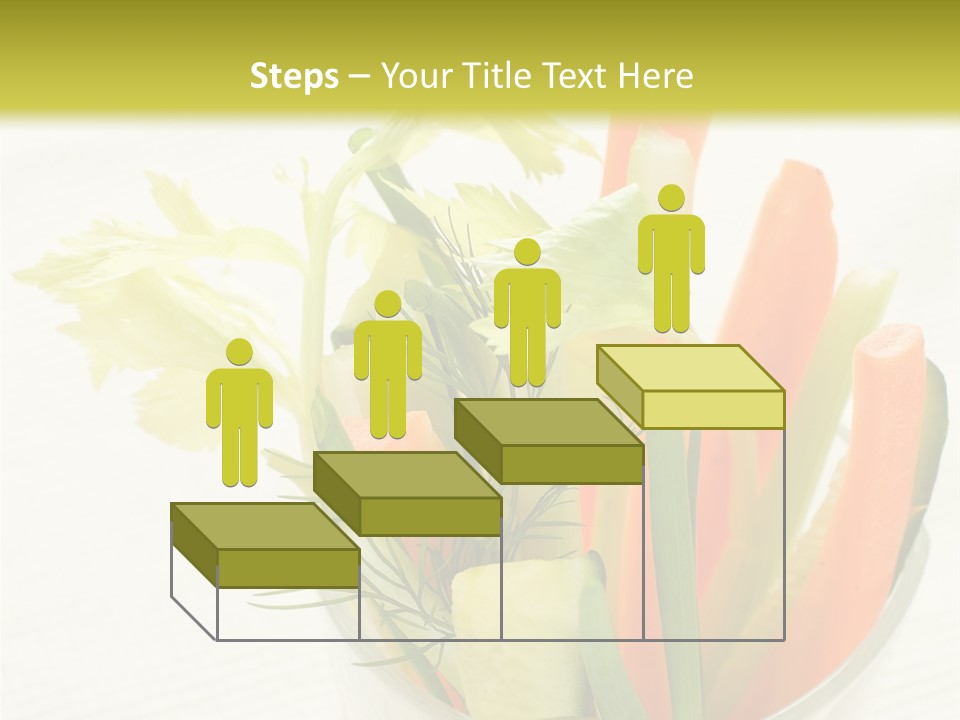 Eating White Radish PowerPoint Template