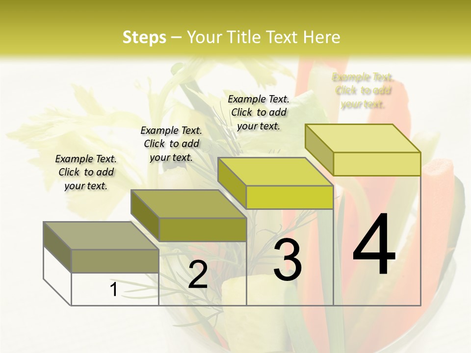 Eating White Radish PowerPoint Template