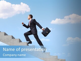 Movement One Person PowerPoint Template