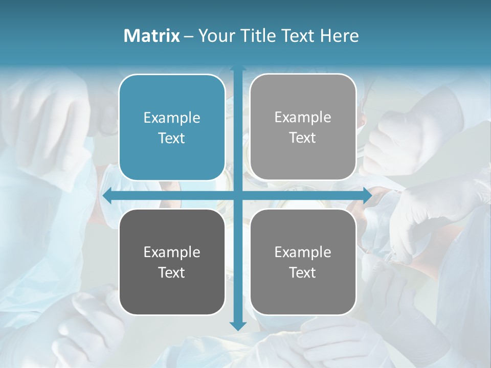 Woman Team Doctor PowerPoint Template