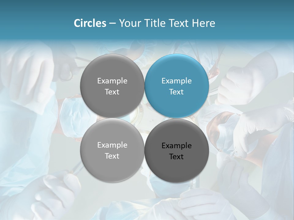 Woman Team Doctor PowerPoint Template