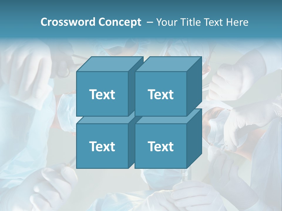 Woman Team Doctor PowerPoint Template