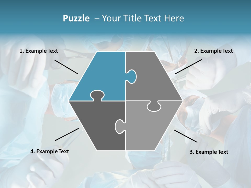 Woman Team Doctor PowerPoint Template