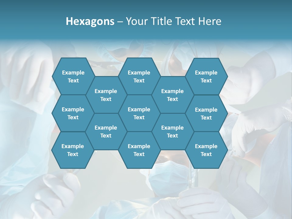 Woman Team Doctor PowerPoint Template