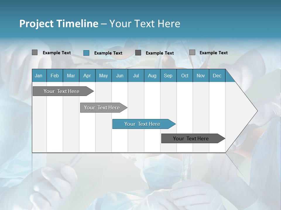 Woman Team Doctor PowerPoint Template