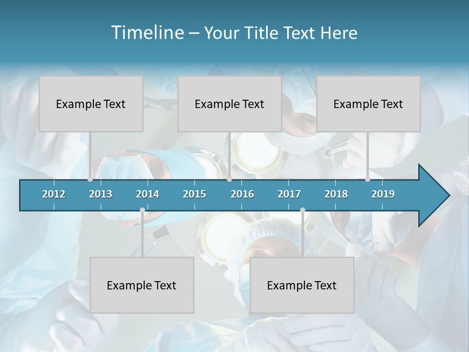 Woman Team Doctor PowerPoint Template