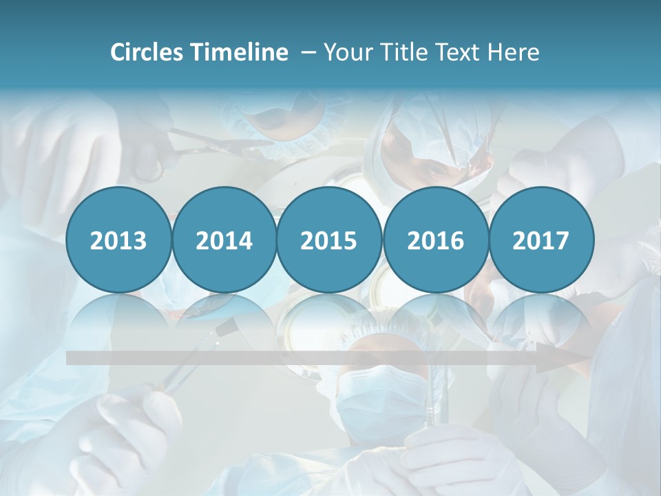 Woman Team Doctor PowerPoint Template