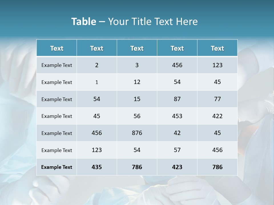 Woman Team Doctor PowerPoint Template